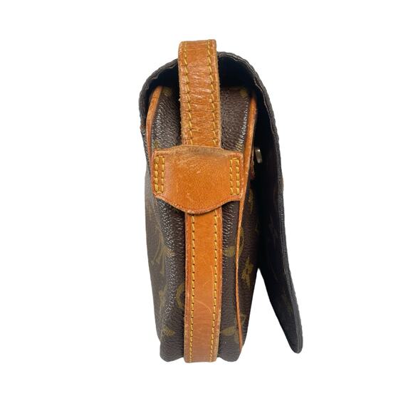 Authentic Louis Vuitton Saint Germain Crossbody Bag Brown Leather Vintage - Picture 5 of 16